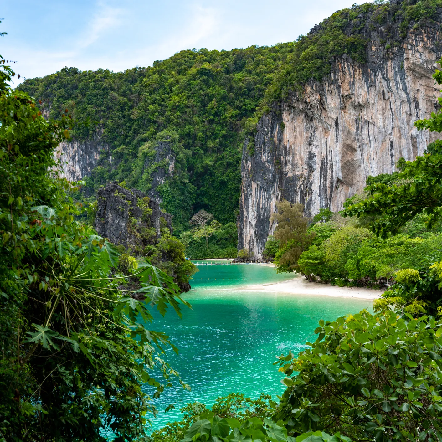 Tropical beach and islands in Thailand